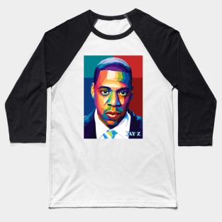 Rapper Z Wpap Pop Art Baseball T-Shirt